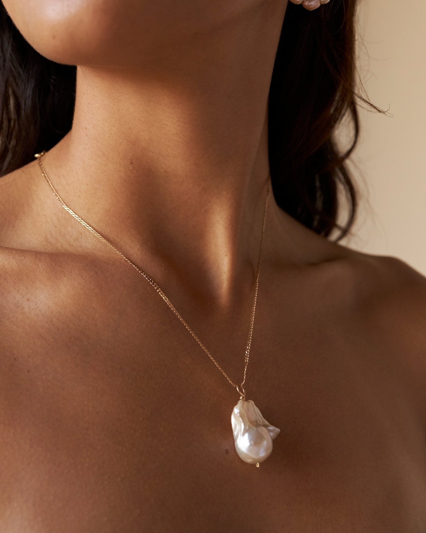 Baroque Pearl Pendant